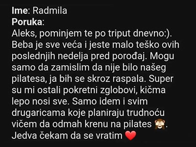 Radmila-testimonial